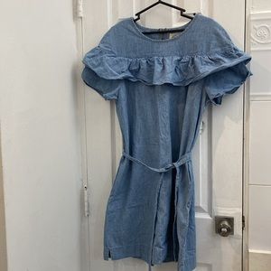 J crew chambray Jean dress Size 10